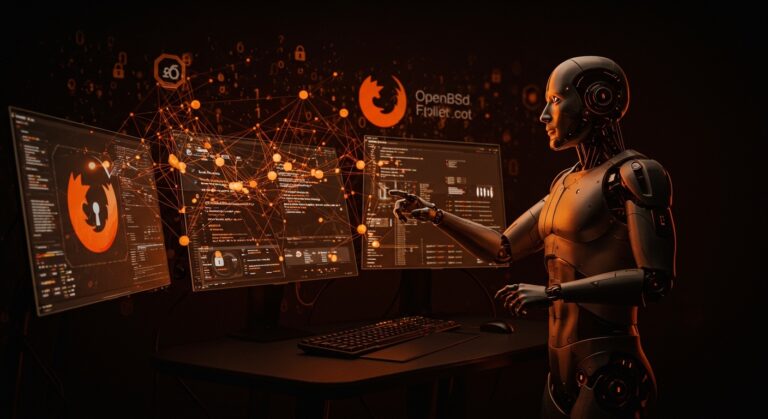 Claude Mythos, IA de Anthropic, explotando vulnerabilidades en sistemas informáticos con autonomía en ciberseguridad.