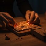 Fabricación ética de hardware con PCB de arcilla y metales reciclados, promoviendo producción local y sostenibilidad.