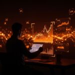 Retorno del 80% en bolsa con IA e inversión bursátil en IBEX35 usando LLMs como ChatGPT y Perplexity, resaltando riesgos y prompts de IA.