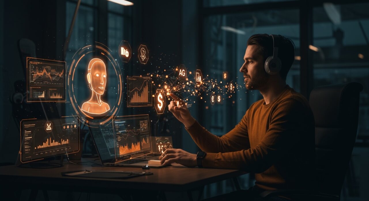 AI Agent Engineer trabajando en fintech IA automatizando cobranza con agentes de voz y IA generativa en startup CollectWise YC F24.