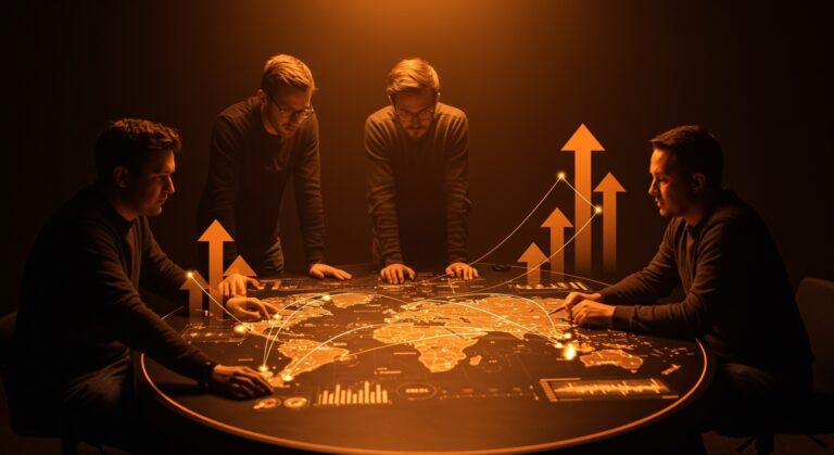 Startups mineras colaborando para escalar y conectar internacionalmente en convocatoria ProChile para EXPONOR 2026.