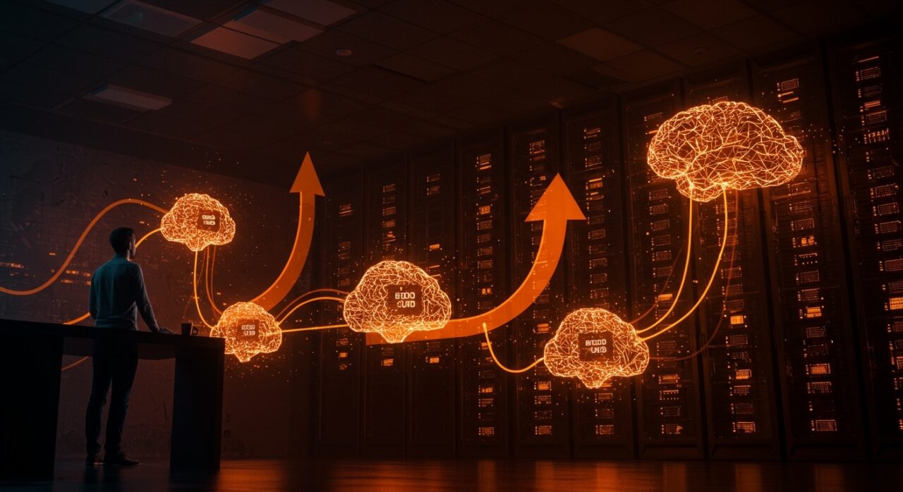 Acuerdo entre CoreWeave y Anthropic utilizando GPUs Nvidia para escalar infraestructura de IA en startups y cloud computing.