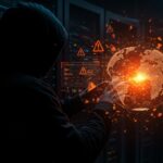 Vulnerabilidad crítica en cPanel bajo ataque de hackers, ilustrando la amenaza a la seguridad web de startups y hosting.