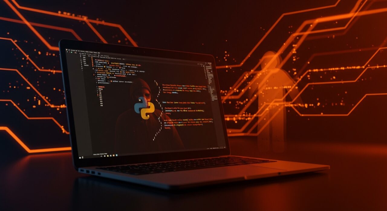 Exploit en Python para escalada de privilegios root en Linux destacando seguridad informática y vulnerabilidades críticas en infraestructura startup.