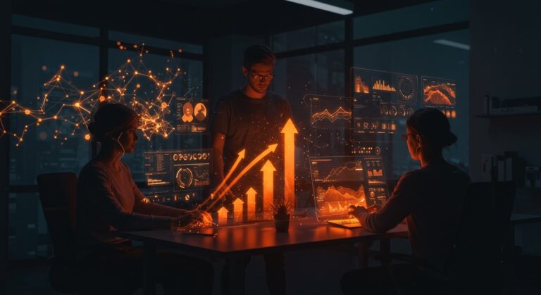 Dashboard en tiempo real para observabilidad de IA con equipos multiagente en startups tecnológicas usando Claude Code.