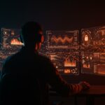 Visualización de data drift afectando modelos de seguridad ML en ciberseguridad con detección de amenazas mediante IA y análisis automatizado.