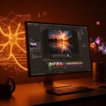 Interfaz avanzada de DaVinci Resolve 21 Photo Editor con IA y color grading, alternativa gratuita a Lightroom para edición fotográfica profesional.