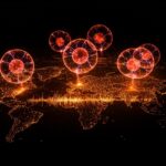 Burbuja de plasma degradando señales GPS sobre Tenerife, riesgo para telecomunicaciones y geolocalización en startups.