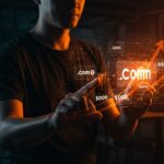 Registro de dominio propio para startups tech en 2026, mostrando precios reales y estrategias de protección de marca digital.