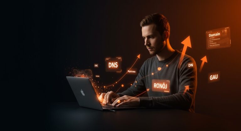 Registro de dominio propio para startups tech en 2026 con enfoque en identidad digital y crecimiento empresarial.