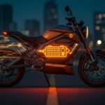 Moto eléctrica con batería de estado sólido y carga rápida presentada en CES 2026, destacando innovación tecnológica en movilidad eléctrica.