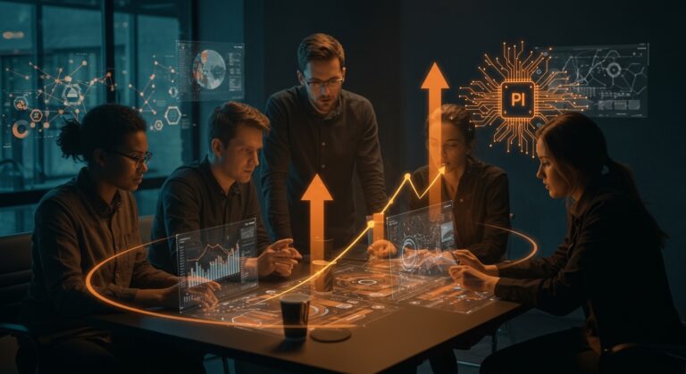 Founders de startups deeptech colaborando en entorno high-tech con representación visual del fondo perpetuo de Earlybird Venture Capital para capital europeo en 2026.