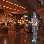 Asistente IA conversacional en centros comerciales mejorando la experiencia de usuario y aumentando ventas en retail tech.