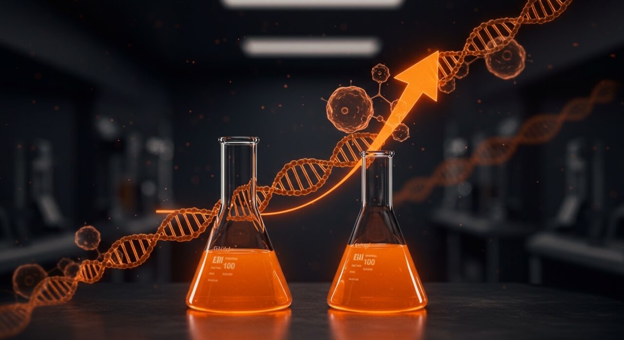 Adquisición de Kelonia Therapeutics por Eli Lilly visualizada con elementos de terapia génica y crecimiento en biotech startups.