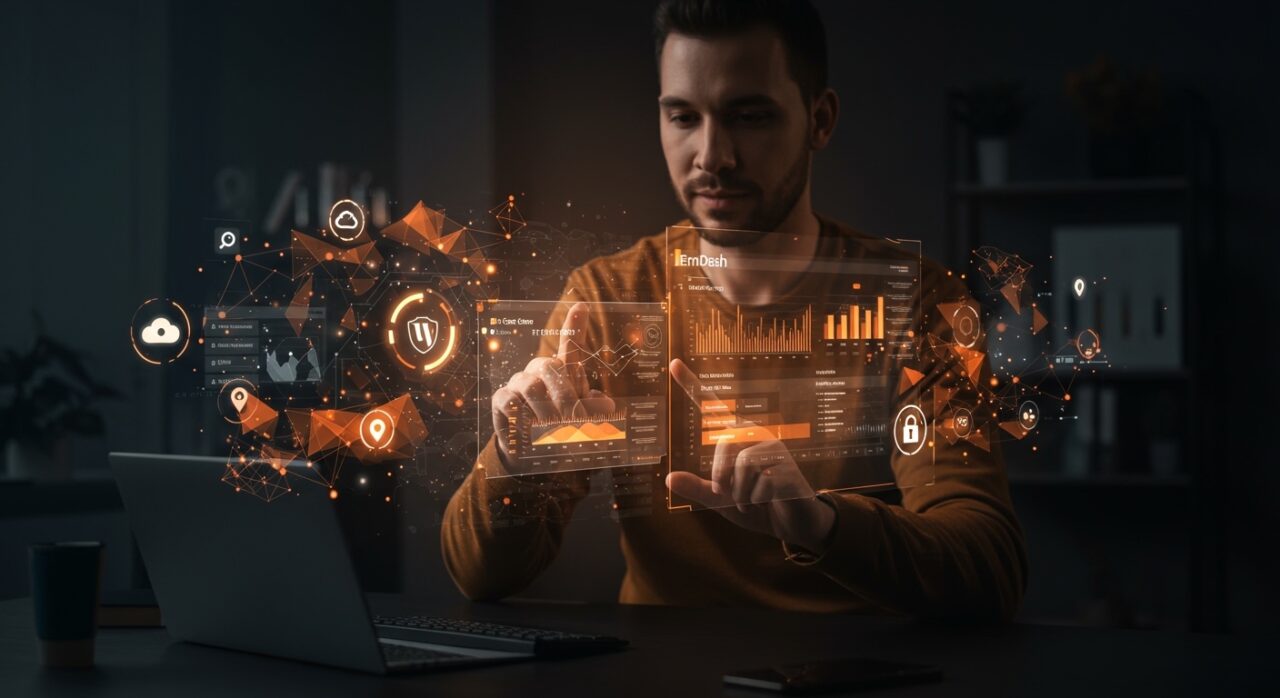 Comparativa entre EmDash y WordPress en gestión de contenido con IA aplicada para startups tech en LATAM.