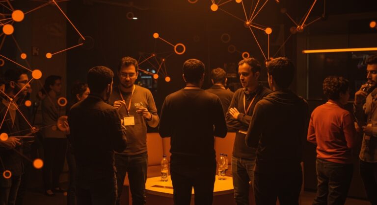 Networking de startups en Chile en EtMtuesday 2026 facilitado por Emprende tu Mente con 1.465 conexiones entre founders e inversionistas.