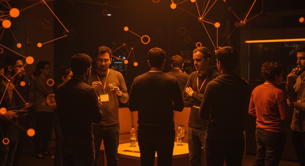 Networking de startups en Chile en EtMtuesday 2026 facilitado por Emprende tu Mente con 1.465 conexiones entre founders e inversionistas.