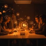 Emprendedores colaborando en incubadora con capital semilla en Perú, mostrando el ecosistema startup y programas de ProInnóvate.