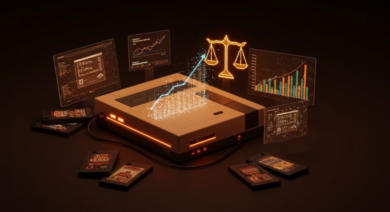 Mercado de emuladores retro 2026 con hardware y oportunidades legales para preservación digital en videojuegos.