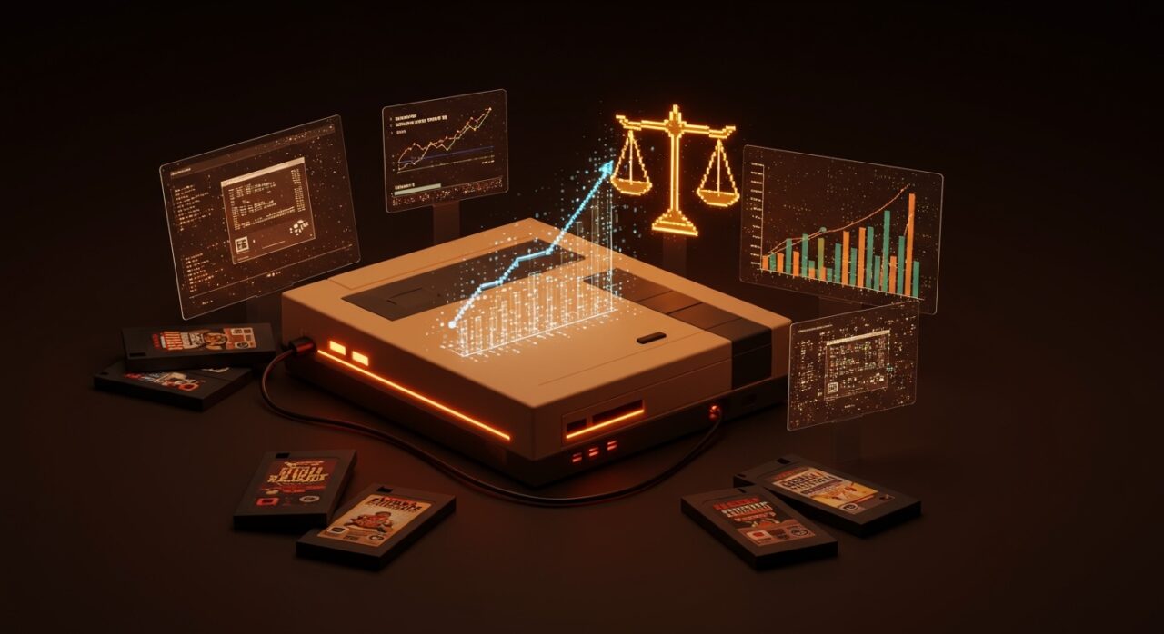 Mercado de emuladores retro 2026 con hardware y oportunidades legales para preservación digital en videojuegos.