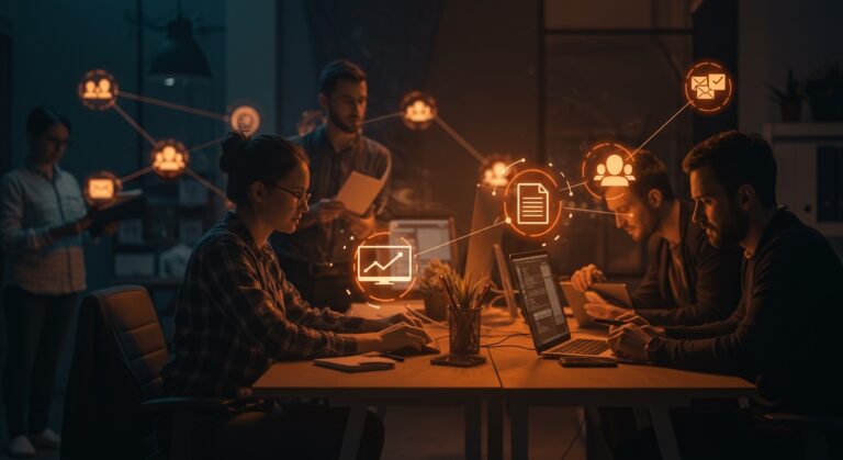 Colaboración digital y productividad con software open source y soberanía tecnológica en un entorno comunitario.