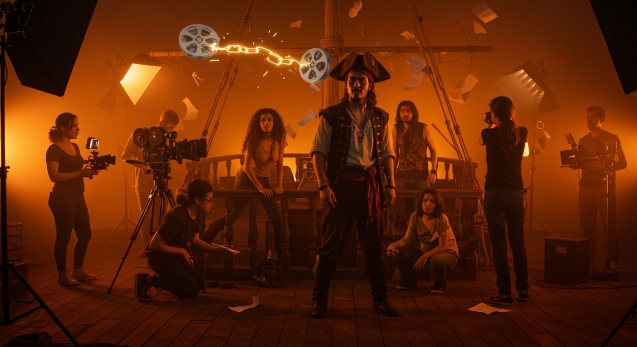 Fan film de Piratas del Caribe producido independientemente con inspiración en derechos de autor y creatividad en la industria del cine independiente.