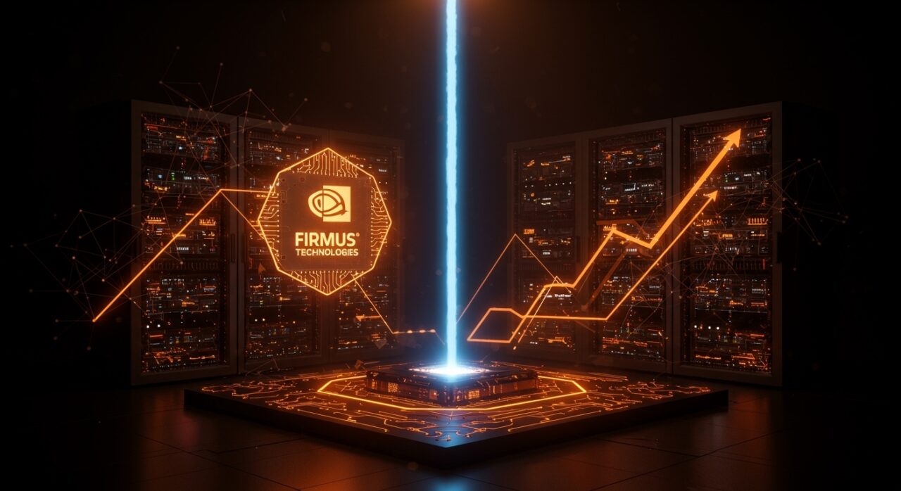 Datacenter AI moderno de Firmus Technologies respaldado por Nvidia con enfoque en inversión y valoración multimillonaria en infraestructura de inteligencia artificial.