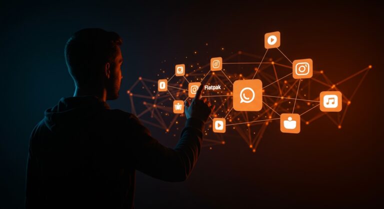 Distribución de software en Linux con Flatpak unificando aplicaciones y simplificando el ecosistema tecnológico para desarrolladores.