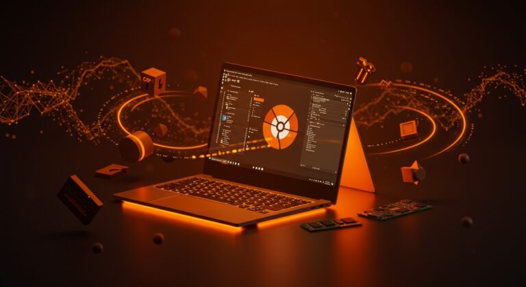 Framework Laptop 13 Pro con Linux Ubuntu nativo y memoria modular LPCAMM2, ideal para desarrolladores y startups tech.