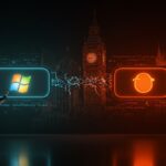 Gobierno francés migrando de Windows a Linux simbolizando la soberanía digital y oportunidades en software abierto para startups en Europa y LATAM.