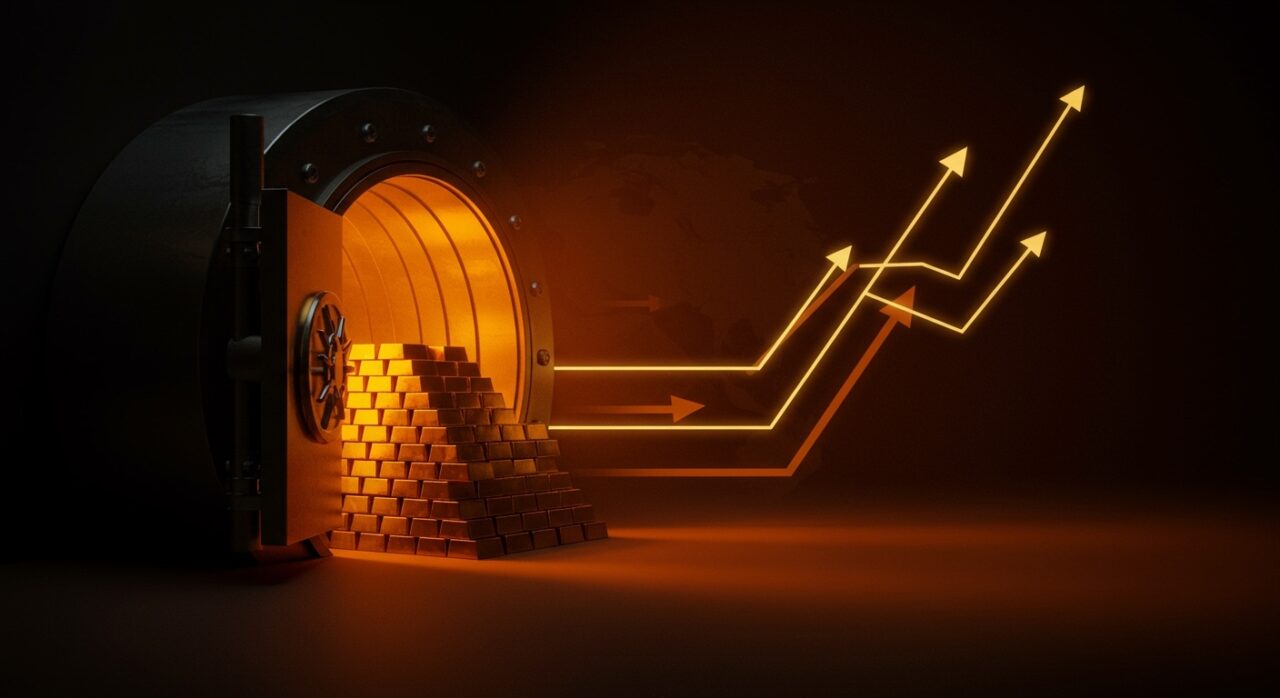 Banco de Francia repatriando reservas de oro desde Nueva York y consolidando soberanía financiera en Europa.