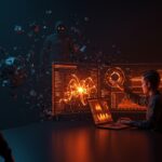 Protección antifraude en fintech con tecnología IA contra el fraude bancario de $442 mil millones, enfoque en ciberseguridad y cibercrimen bancario.