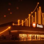 Supermercado Froiz representando el crecimiento y la competencia frente a Mercadona en el retail de alimentación en España.
