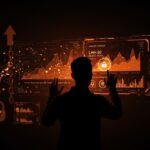 Emprendedor controlando créditos LLM y seguridad en Gas Town, abordando riesgos reales y mitos en automatización y software.
