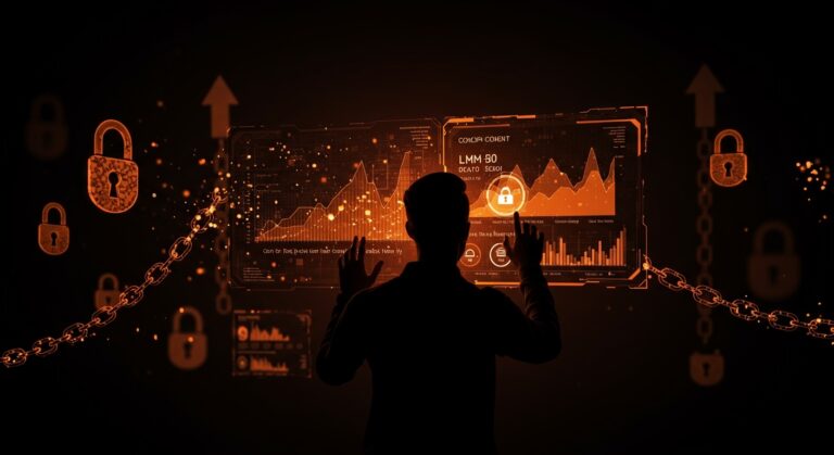 Emprendedor controlando créditos LLM y seguridad en Gas Town, abordando riesgos reales y mitos en automatización y software.