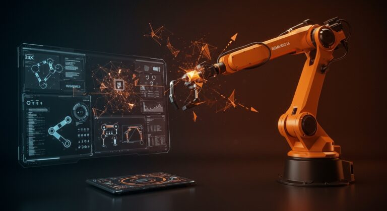 Gemini Robotics-ER 1.6 de Google DeepMind mostrando inteligencia artificial avanzada aplicada a robótica con integración y alta tasa de éxito.