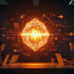 Modelos de IA open source Gemma 4 de Google con visual metáfora de eficiencia computacional y capacidades multimodales para automatización en founders LATAM.