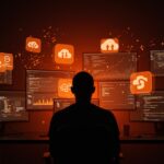 Fundador de startup contemplando la migración de Ghostty desde GitHub, ilustrando el riesgo de dependencia en plataformas SaaS y lecciones para startups open source.