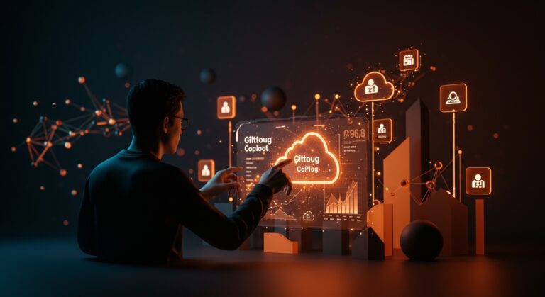 Cambio a facturación por tokens en GitHub Copilot para desarrolladores y startups, ilustración de modelo de precios IA y créditos AI.