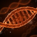 Visualización de ADN accesible con inteligencia artificial aplicada en biotecnología para terapias avanzadas y startups de healthtech.