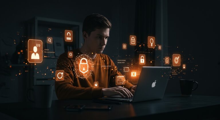 Desarrollador Android realizando verificación obligatoria de identidad para cumplir con requisitos Google 2026 en el ecosistema abierto móvil de startups.