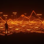 Inversión de Google Anthropic en capacidad computacional TPU de $40B representada con fundador de startup frente a infraestructura digital de IA en tonos naranja y negro.