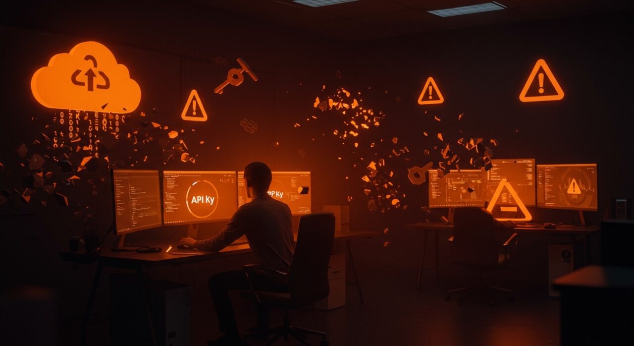 Factura elevada en Google Cloud por clave API comprometida, alerta de seguridad y gestión de costos en startups tecnológicas.