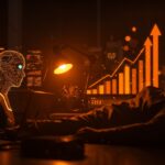 Agente autónomo de Google Deep Research Max analizando datos con inteligencia artificial para startups en un entorno moderno y tecnológico.