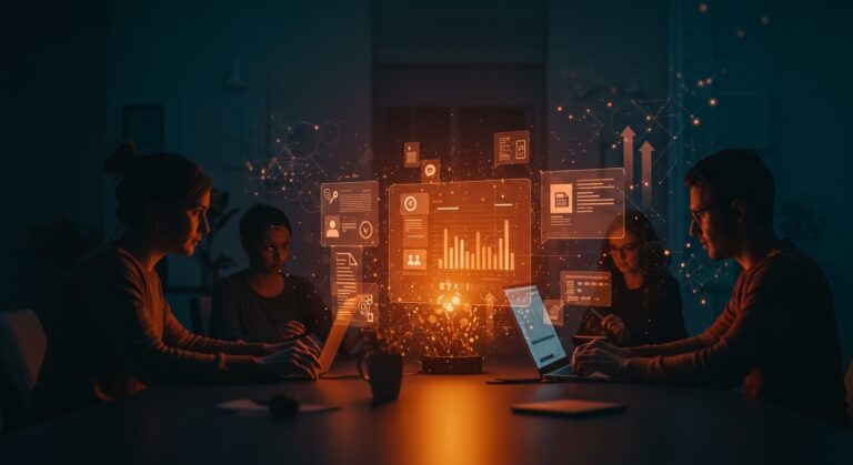 Interacción de startup con Google Gemini 2026 generando archivos Excel y PDFs automáticamente para mejorar la productividad con IA.