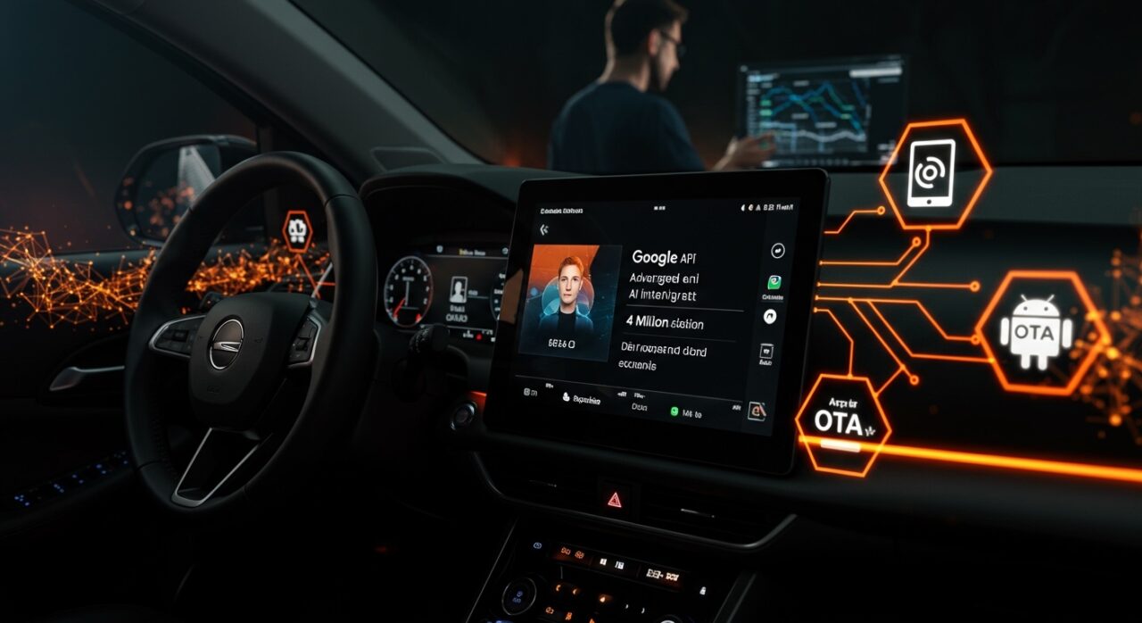 Integración de Google Gemini IA conversacional en vehículos GM mostrando oportunidades y desafíos para startups de movilidad tecnológica.