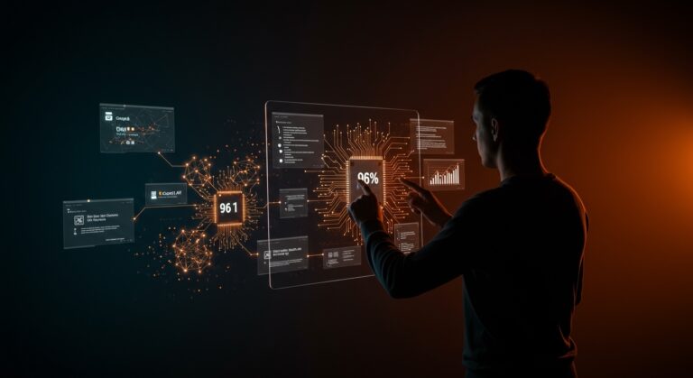 Startup tecnológica integrando Google Gemini API con alta precisión en IA aplicada y automatización, destacando beneficios para emprendedores.