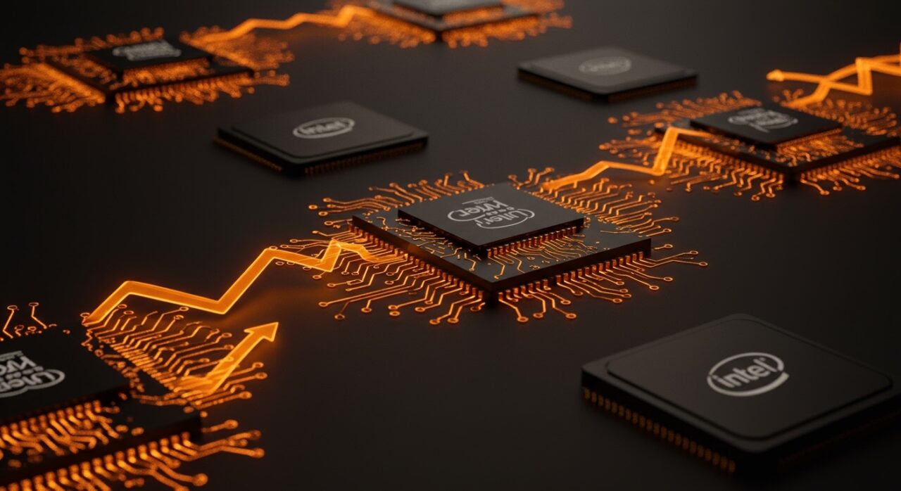 Chips personalizados de IA en colaboración Google e Intel para infraestructura tecnológica y ecosistema startup 2026.