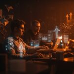 Founding Growth Engineer colaborando con IA coworkers en startup Gooseworks de YC W23, representando automatización y crecimiento en mercado AI de alto valor.