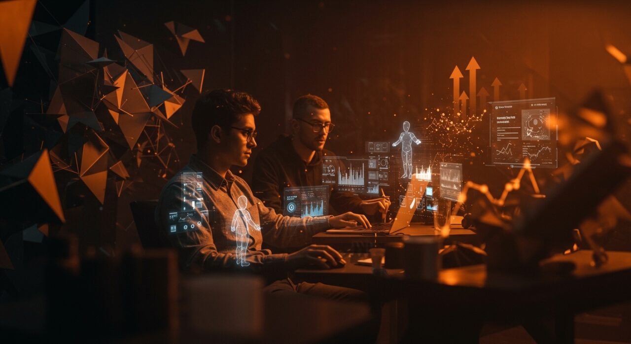 Founding Growth Engineer colaborando con IA coworkers en startup Gooseworks de YC W23, representando automatización y crecimiento en mercado AI de alto valor.